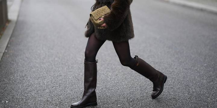 Las 5 botas de invierno altas, cómodas y elegantes que eligen las expertas en moda, ahora están rebajadas