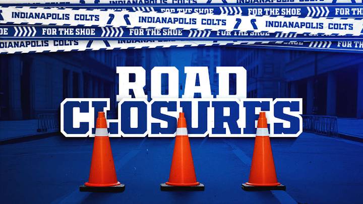 GAMEDAY ALERT: Road closures and delays expected for Colts fans