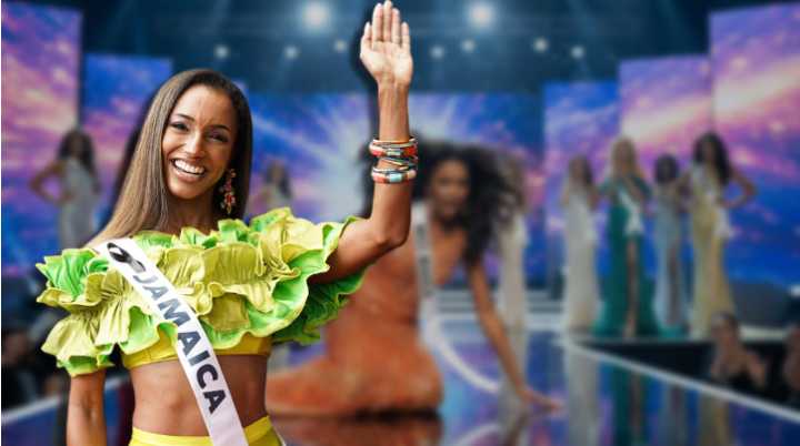 Miss Jamaica es hospitalizada tras accidente durante la preliminar