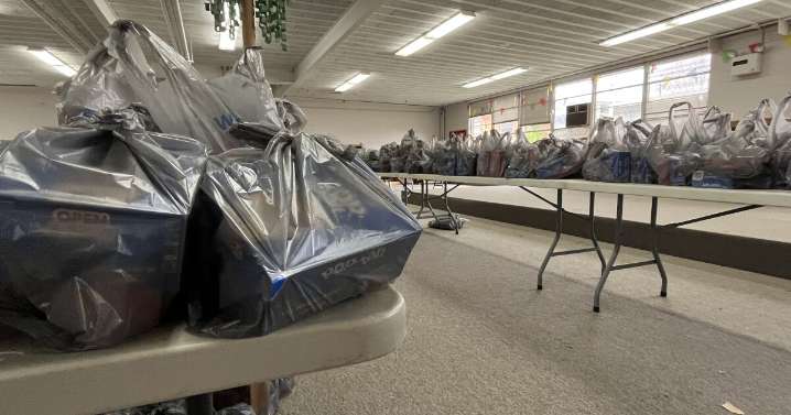 Rowan County community comes together to distribute hundreds of meals to families in need