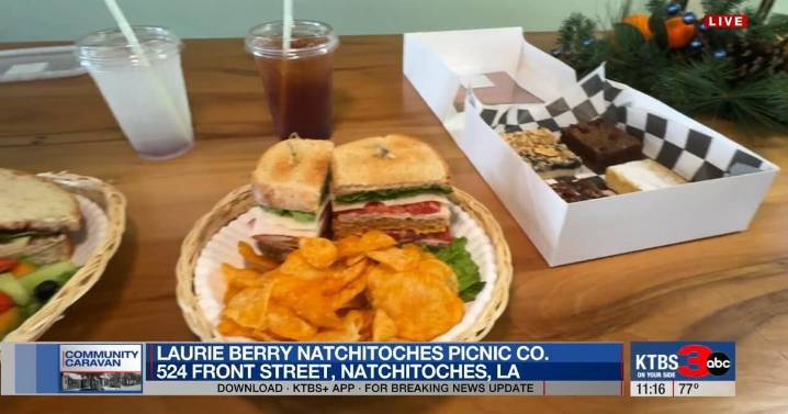 Natchitoches welcomes KTBS 3 Community Caravan ahead of the holidays