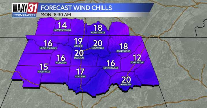 First hard freeze expected tonight