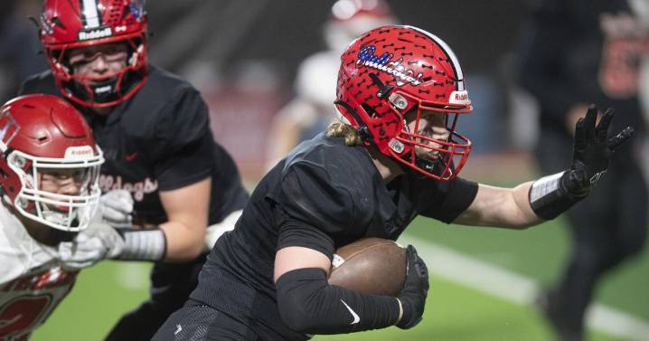 4A State Football Championship — Kimberly vs. Homedale