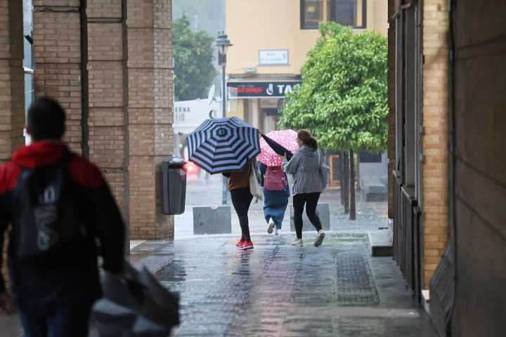 Huelva está a 24 horas de un nuevo aviso amarillo por tormentas, viento y lluvias