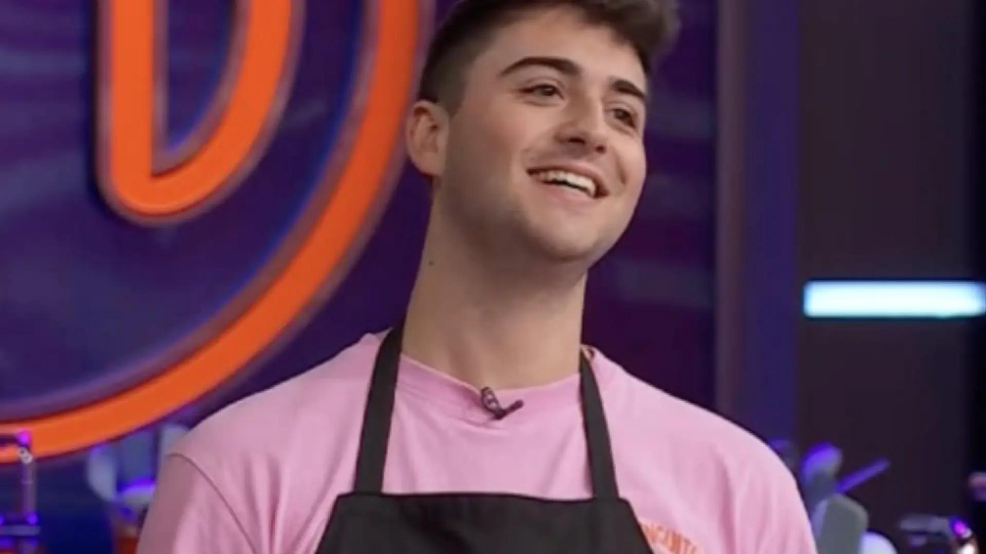 El rey zaragozano del reality sonríe en Masterchef: "El sueño que venía a cumplir, lo he cumplido"