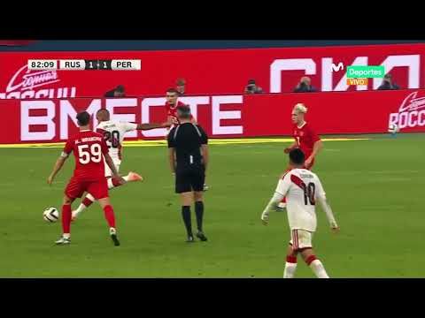 Resumen extendido y video: Perú vs. Rusia (1-1), con gol de Alex Valera