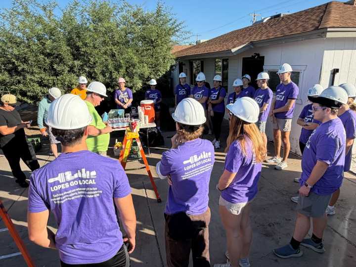 GCU students build more than homes with annual revitalization projects