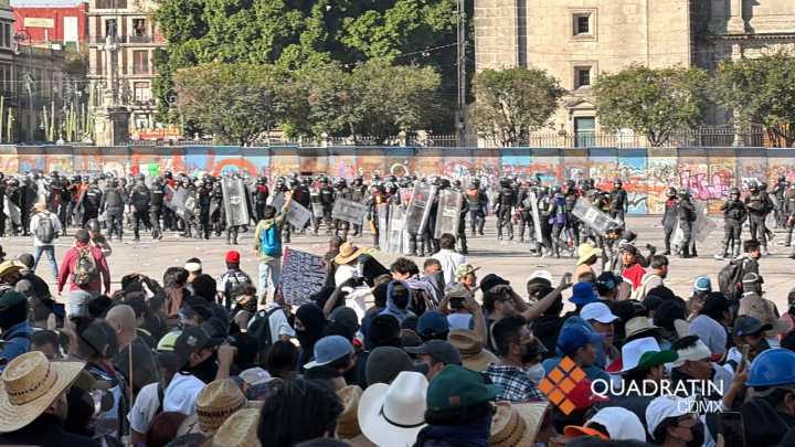 Indagan 18 actos de posible abuso policial en marcha Generación Z