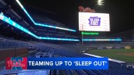 Phillies hosts first-ever "Sleep Out" event at Citizens Bank Park, raising more than $1M