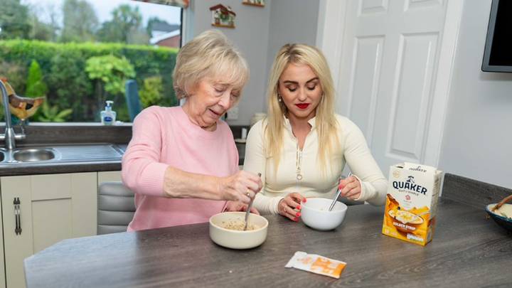 'My nan had to fly out to the Olympics with a suitcase full of porridge': Team GB snowboarder Aimee Fuller reveals her secret weapon