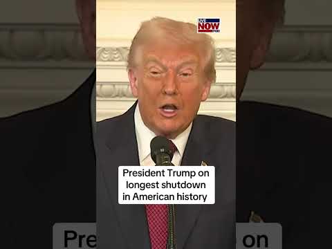 President Trump on longest government shutdown in history
