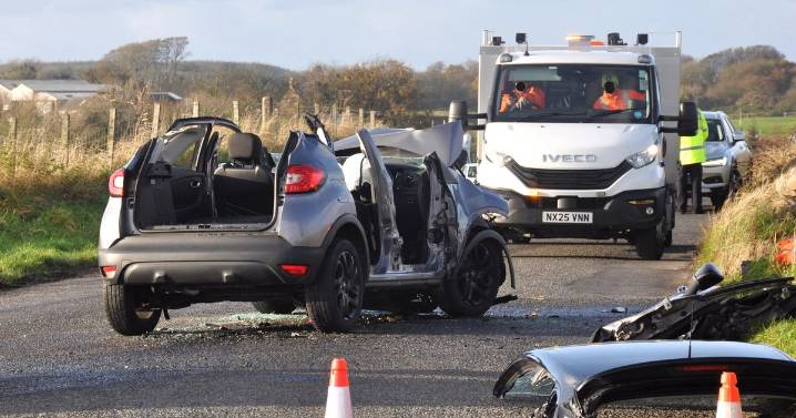 Young woman airlifted to hospital after horror crash in Scots town