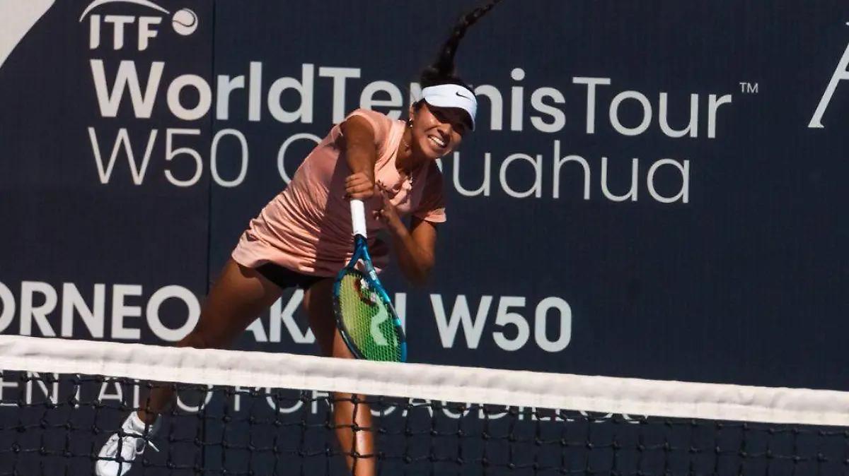 Vibrante arranque de la ‘Qualy’ en el W50 Chihuahua Akari en el Centro Tenístico de la Ciudad Deportiva