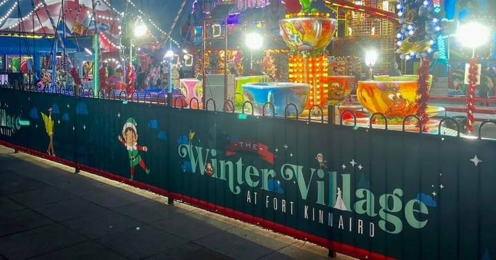 Edinburgh Fort Kinnaird Winter Village closed as city battered by high winds