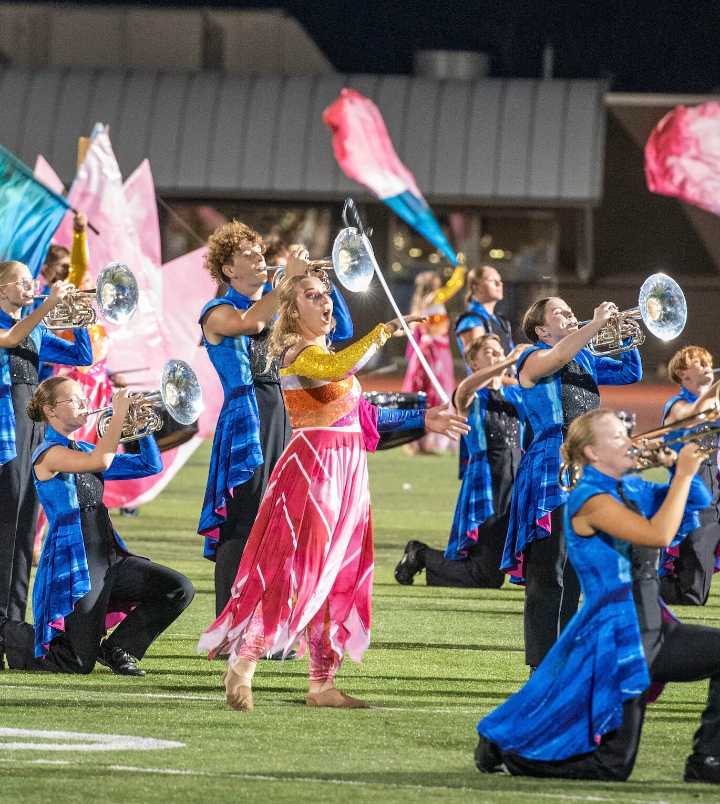Ryle Marching Raiders earn historic 2nd place finish at KMEA State Finals at WKU