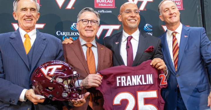 Franklin era kicks off at Virginia Tech as new head coach introduced