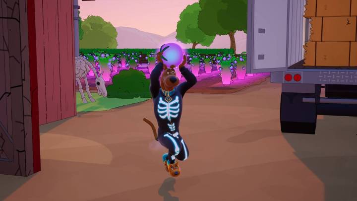 How to travel distance under the effect of tomatoes in Fortnite