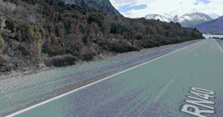 Corte total sobre la Ruta 40, en el acceso a Villa La Angostura: la restricción este martes es para vehículos pesados