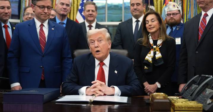 President Trump signs government funding bill, ending shutdown after a record 43