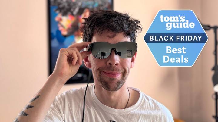 These smart glasses put a 200-inch screen on your face for movies, shows and games — and they're $50 off right now