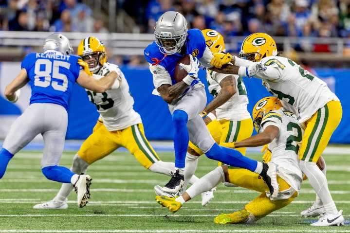 Lions WR trio answers the call after Amon-Ra St. Brown exits early