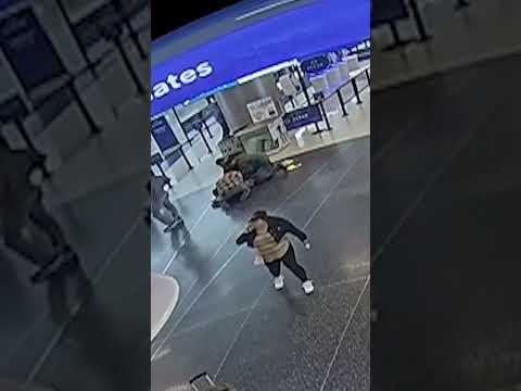 Watch Moment ICE Agents Detain Woman at Salt Lake City Airport #shorts