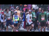 Runners tackle 'Run to Feed the Hungry' Thanksgiving morning