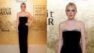 Lindsay Lohan's Crystal Gown Shines at the Fashion Trust Arabia Awards