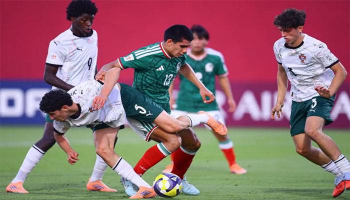 México Sub 17 sufre goleada contra Portugal