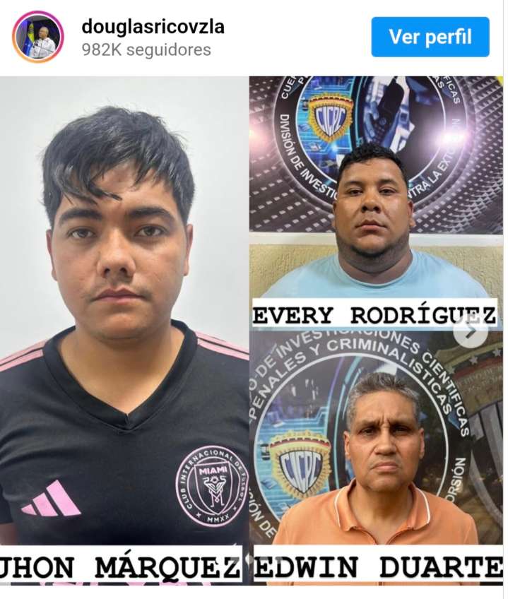 ¡Cazadores de empresas! Tres detenidos en Aragua por extorsionar a más de 30 negocios.