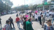 Con bloqueo en Tlalpan, exigen más recursos para el Instituto Nacional de Cancerología