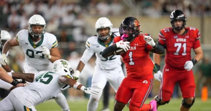 No. 15 Utah has 3 TD runs of more than 60 yards in 55