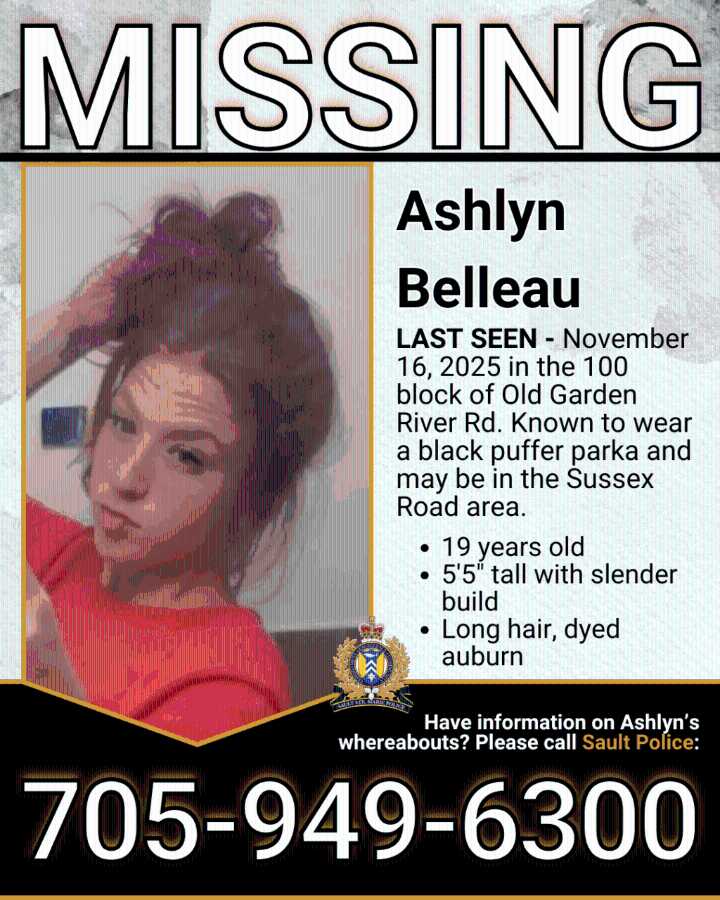 Sault woman is missing