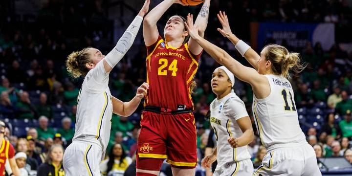 Addy Brown has triple-double, No. 16 Iowa State rolls past Norfolk State 98