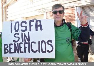 IOSFA SOLAMENTE ASEGURO LA ATENCION MEDICA DE CASOS URGENTES