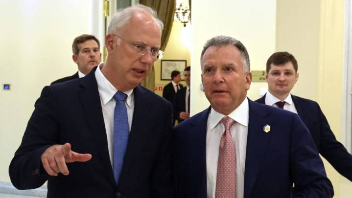 Trump on report Witkoff told Putin aide how to sell him on Ukraine deal: ‘A standard thing’