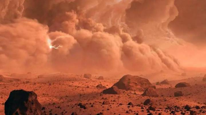 Detectada por primera vez actividad eléctrica en la atmósfera de Marte
