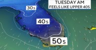 Cold, dry air set to chill South Florida next week