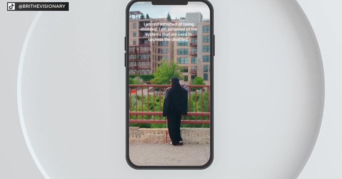 Minnesota TikTok creator adapting to vision loss while staying active