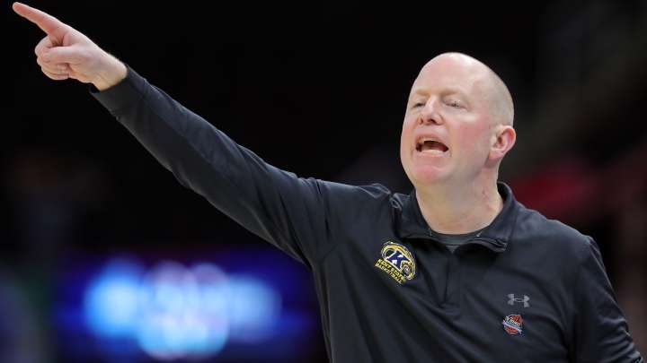 Kent State coach Rob Senderoff on the play of Rob Whaley Jr.