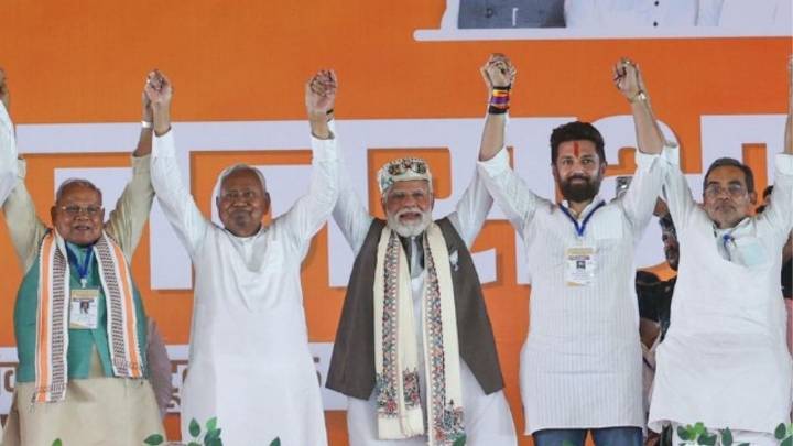 Bihar Assembly election results 2025: NDA heads for sweeping victory show early leads; Here’s how each alliance partner is faring