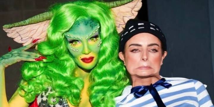 Aislinn Derbez se disfraza de uno de los personajes de su papá en el Beliween 2025