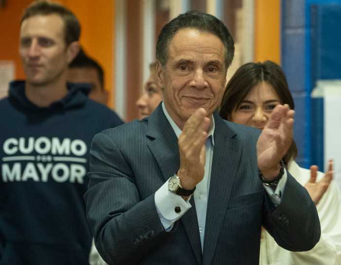 NYC Mayor’s Race: Cuomo votes in Sutton Place while shaking off Trump backing, hopes heavy turnout will break his way