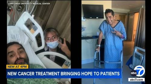 New cutting-edge cancer treatment brings hope to Southern California resident Jose Espinoza