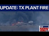 UPDATE: Fire continues to burn at TX power plant