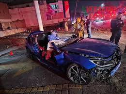 Tragedia en carrera clandestina en Puebla deja dos muertos y una joven gravemente herida