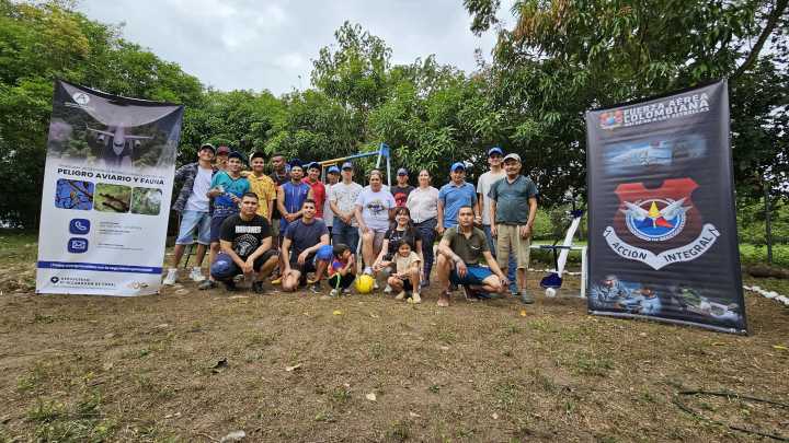 Fuerza Aérea Colombiana promueve la iniciativa «Adopta un parque» en Yopal, Casanare
