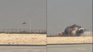 Harrowing crash: Videos capture moment Indian Tejas Jet crashes during aerobatic display