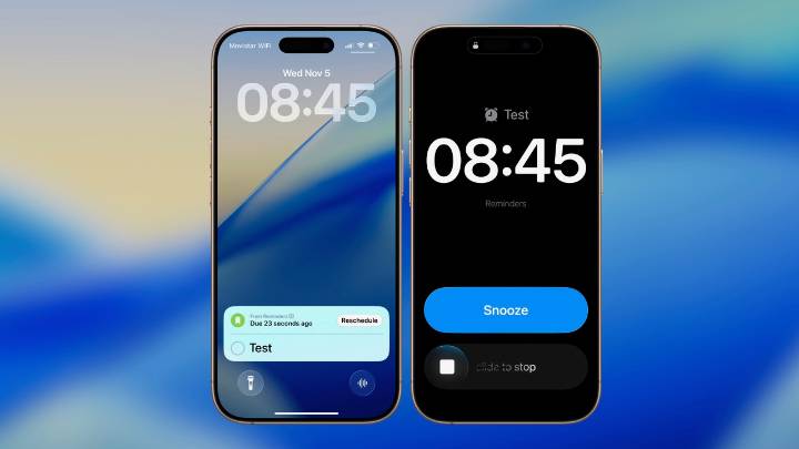 iOS 26.2 convertirá tus recordativos en alarmas: así se podrán configurar