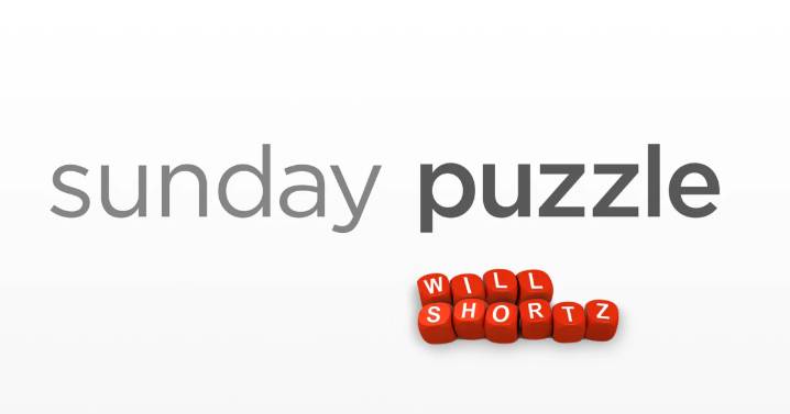 Sunday Puzzle: Name's the Same